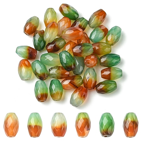 1Strand Natural Agate Beads Strands G-YW0002-38-1