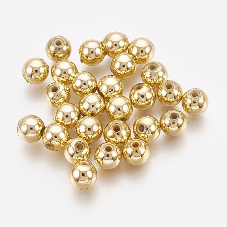 ABS Plastic Beads KY-G007-8mm-G-1