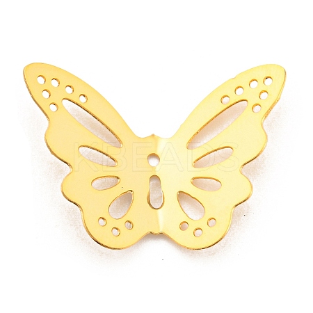 PVD Vacuum Plating 304 Stainless Steel Pendants STAS-D087-10G-1
