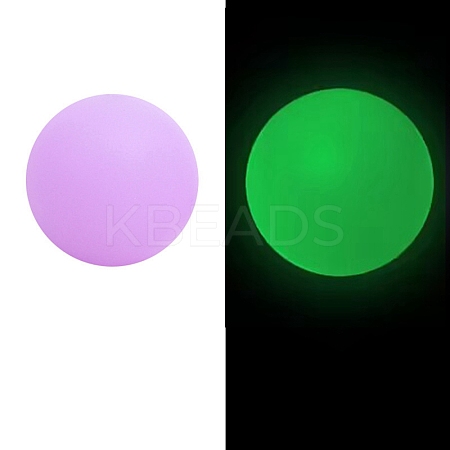 Luminous Food Grade Silicone Beads LS-PW-WG61784-07-1