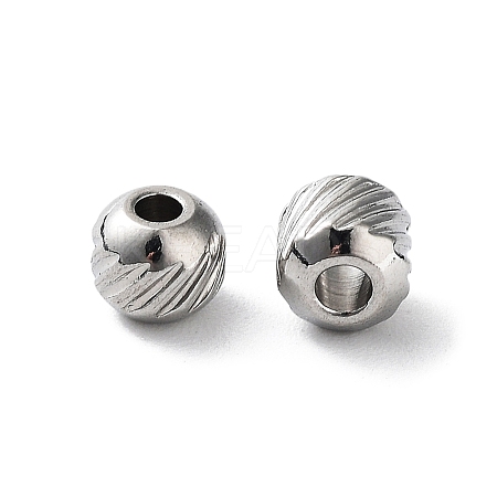 Non-Tarnish 303 Stainless Steel Beads STAS-Q302-03H-P-1