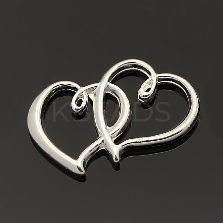 Tibetan Style Alloy Pendants TIBE-ZN62011-S-FF-1