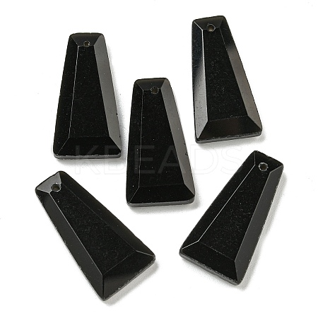 Natural Obsidian Pendants G-G123-02F-1
