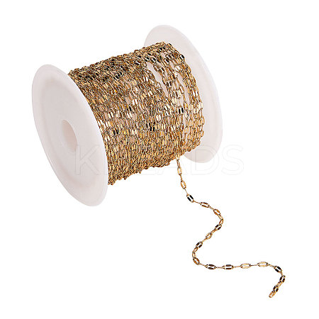 304 Stainless Steel Dapped Chains CHS-CJC0001-04G-1