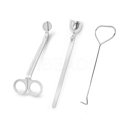 Stainless Steel Wick Flame Candle Snuffer Kits PW-WG1341B-01-1