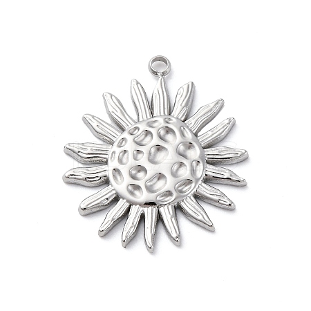 304 Stainless Steel Pendants STAS-S163-08C-P-1