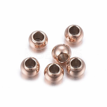 Ion Plating(IP) 304 Stainless Steel Beads STAS-H467-07RG-1