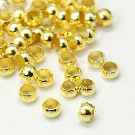 Brass Crimp Beads J0JMP012-1