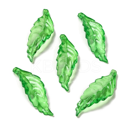 Transparent Acrylic Pendant X-OACR-E039-69G-1