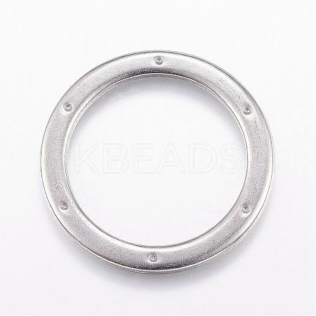 Tarnish Resistant 304 Stainless Steel Linking Rings STAS-P125-04P-1