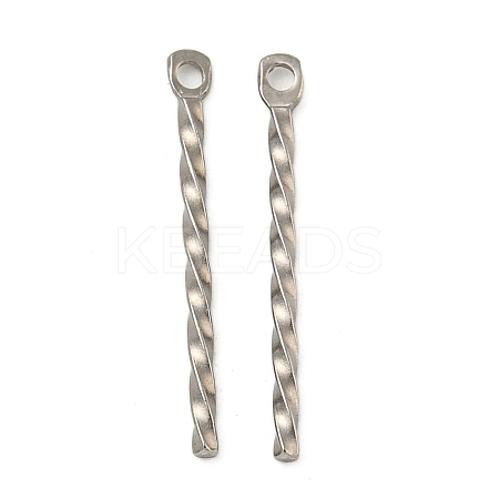 Non-Tarnish 304 Stainless Steel Pendants STAS-Q323-03C-P-1