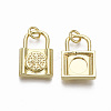 Brass Pendants KK-R133-003-01G-NF-2