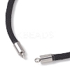 Nylon Round Cord Slider Bracelet Makings AJEW-JB01516-02-2