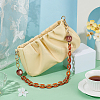 1Pc Resin Oval Link Purse Chains with Alloy Clasps FIND-PH0028-19A-2