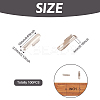Iron Half Cover Crimp End Caps IFIN-TAC0002-02-3