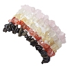 12 Constellation Natural Mixed Gemstone Chip Beaded Stretch Bracelets Sets for Women Men BJEW-JB10264-10-2