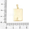 Brass Enamel Pendants KK-F938-40G-02-3