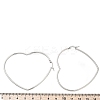 Tarnish Resistant 201 Stainless Steel Hoop Earrings X-EJEW-A052-11B-4