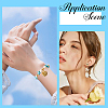 DIY Ocean Theme Synthetic Turquoise & Natural Cowrie Shell & Alloy Jewelry Making Findings Beads Kits DIY-SC0027-45-5