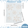 Snowflake Pattern Hotfix Rhinestones DIY-WH0430-205D-2