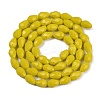 Opaque Solid Color Beads Strands LS-EGLA-N013-P6mm-D06-2
