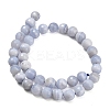Natural Blue Lace Agate Beads Strands G-C280-B07-10mm-3