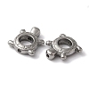 Non-Tarnish 304 Stainless Steel Beads Frame STAS-I305-190P-2