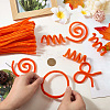 100Pcs DIY Plush Sticks FIND-SP0004-72G-3