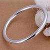 Silver Color Plated Bangle Wholesale Price BJEW-BB12376-2
