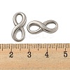 Non-Tarnish 304 Stainless Steel Connector Charms STAS-O004-02P-3