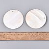 Natural Freshwater Shell Big Pendants SHEL-Q028-14-3