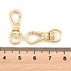 Brass Swivel Claw Clasps KK-P353-13G-3