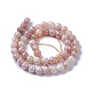 Electroplate Natural Sunstone Beads Strands G-F627-03-C01-2