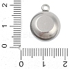 K9 Glass Rhinestone Pendants STAS-F123-26B-3