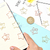 40Pcs 2 Colors Iron Paper Clips AJEW-SP0002-98A-4