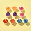 10Pcs Luminous Resin Mushroom Ornament RESI-FS0001-60A-2
