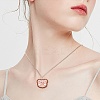 40Pcs 20 Style Opaque Resin Pendants RESI-SZ0002-70-5