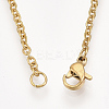 201 Stainless Steel Pendant Necklaces LS-NJEW-T009-JN104-2-40-3