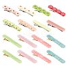16Pcs 12 Style Fashion Acrylic Alligator Hair Clip PHAR-CA0001-003-1