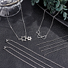 Unicraftale Half Finished 304 Stainless Steel Cable Chain Necklaces STAS-UN0038-66P-3