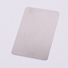 201 Stainless Steel Card DIY-WH0199-28A-1