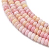 Ombre Effect Dyed Glass Beads Strands GLAA-C043-01F-3