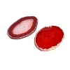 Dyed & Heated Natural Agate Slice Cabochons GG-CBAAF67-01H-2