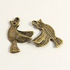 Tibetan Style Pendants TIBEP-EA11002YKG-AB-LF-1