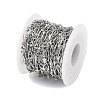 Non-Tarnish 304 Stainless Steel Link Chain CHS-H028-07C-P-3