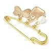 Bowknot & Bag Alloy Enamel Pendant Brooch Pin JEWB-BR00111-5