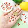 25Pcs 5 Styles Printed Alloy Pendants PALLOY-CJ0002-58-4