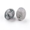 Natural Moss Agate Beads X-G-F528-15-2