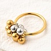 304 Stainless Steel Finger Rings for Women RJEW-V014-09GP-2