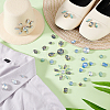100Pcs 5 Colors Resin Sew On Rhinestones DIY-GA0007-24B-5